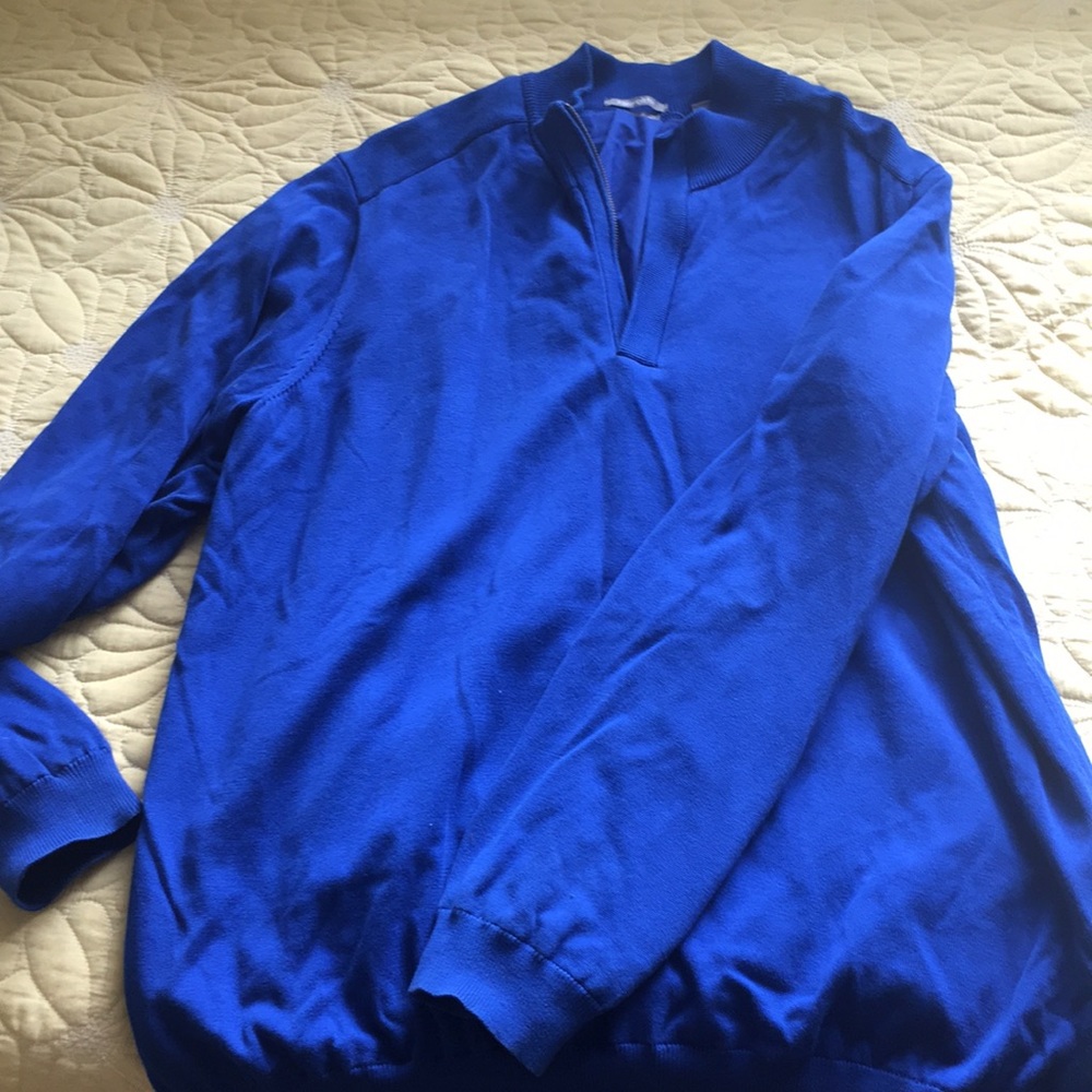 Ashworth Pima 1/2 zip sweater